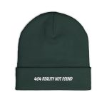 404 Reality Not Found - Embroidered Beanie - Image 11
