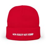 404 Reality Not Found - Embroidered Beanie - Image 17