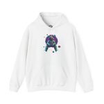Cosmic Respawn: Astronaut Gamer Hoodie